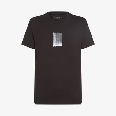  Calvin Klein Brush Stroke Graphic Erkek Siyah T-Shirt