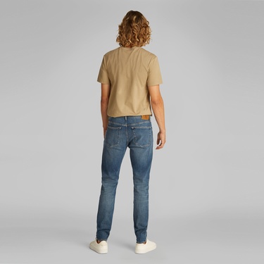  Calvin Klein Slim Taper Erkek Lacivert Jean