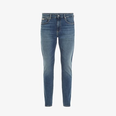  Calvin Klein Slim Taper Erkek Lacivert Jean