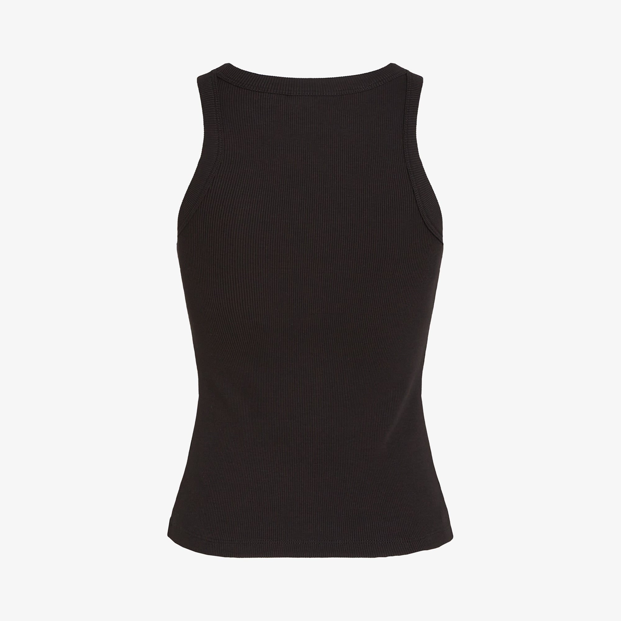 Calvin Klein Monologo Tank Kadın Siyah Kolsuz T-Shirt