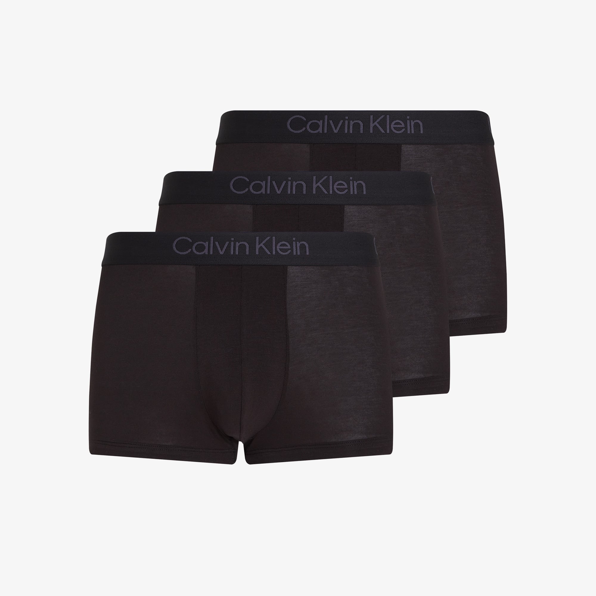 Calvin Klein Trunk 3'lü Paket Erkek Siyah Boxer