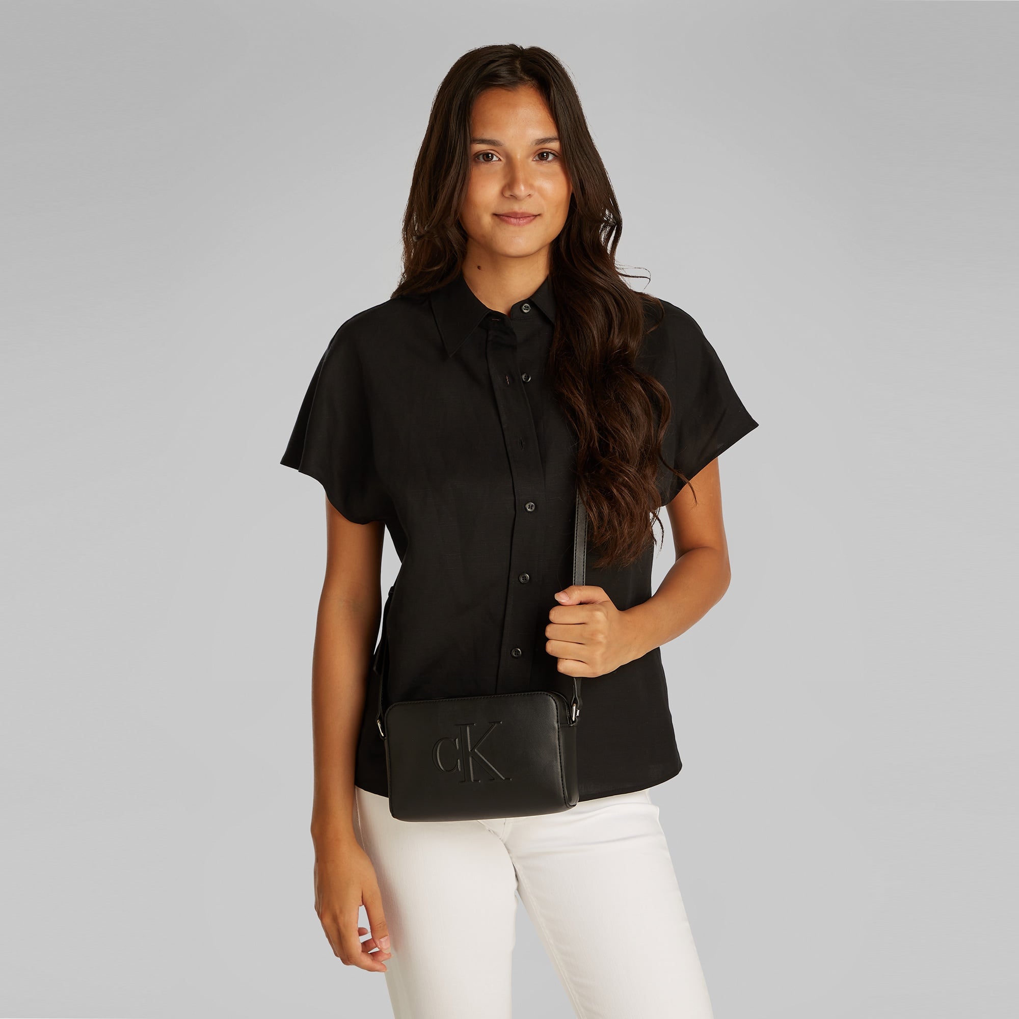 Calvin Klein Kadın Siyah El Çantası