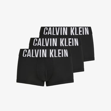  Calvin Klein Low Rise Trunk 3'lü Erkek Siyah Boxer