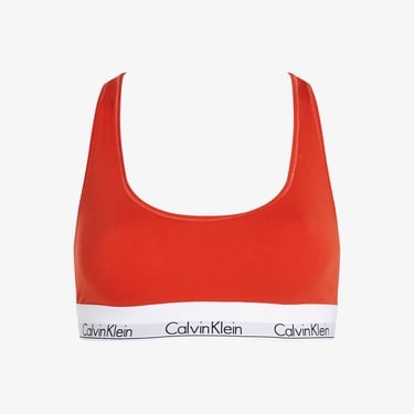  Calvin Klein Unlined Kadın Kırmızı Bra