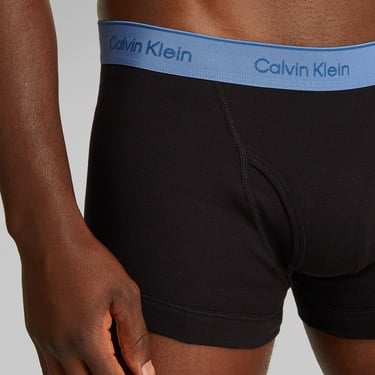  Calvin Klein Trunk 3'lü Erkek Siyah Boxer