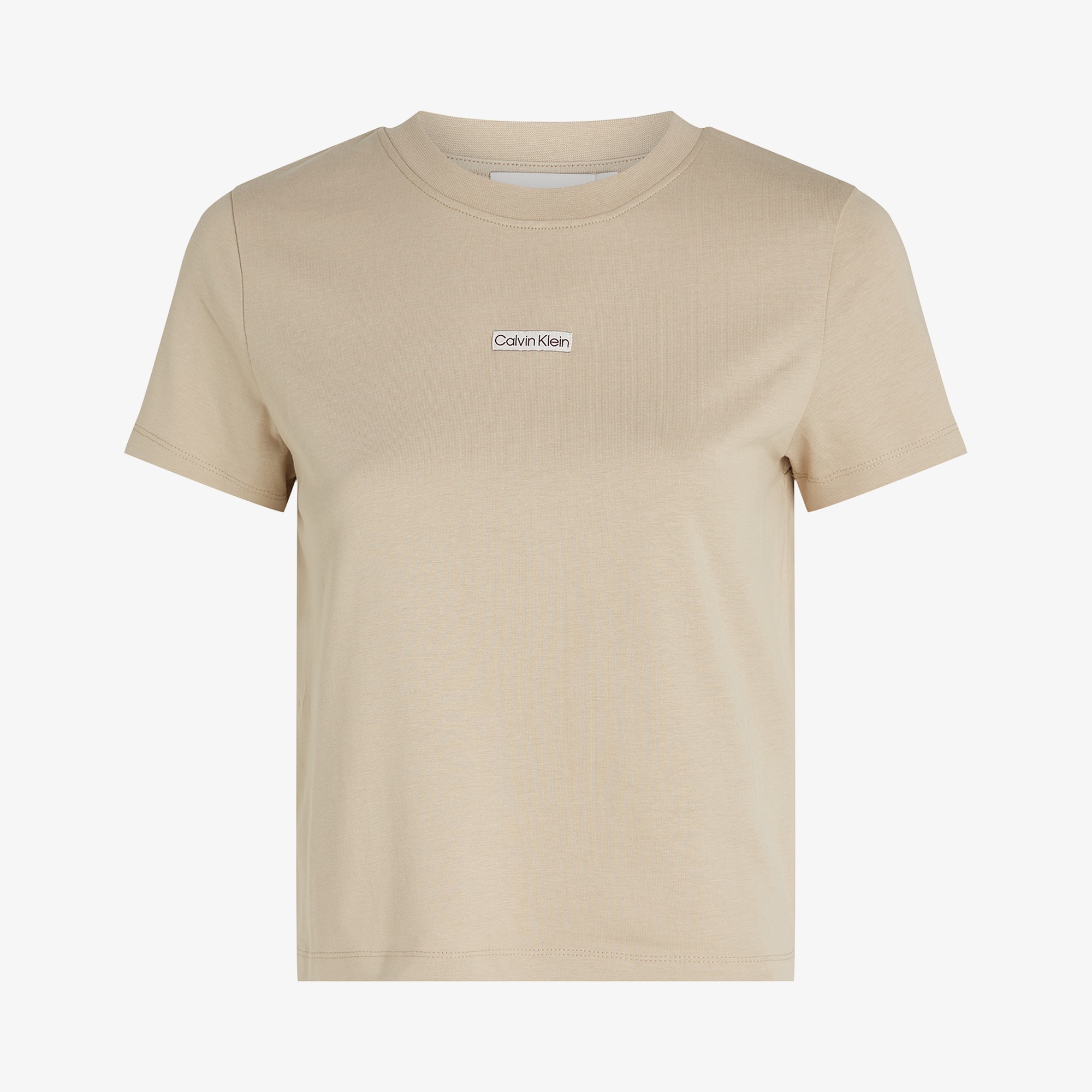 Calvin Klein Placed İnstitutional Baby Kadın Gri T-Shirt