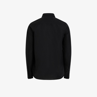 Calvin Klein Linen Cotton Erkek Siyah Gömlek