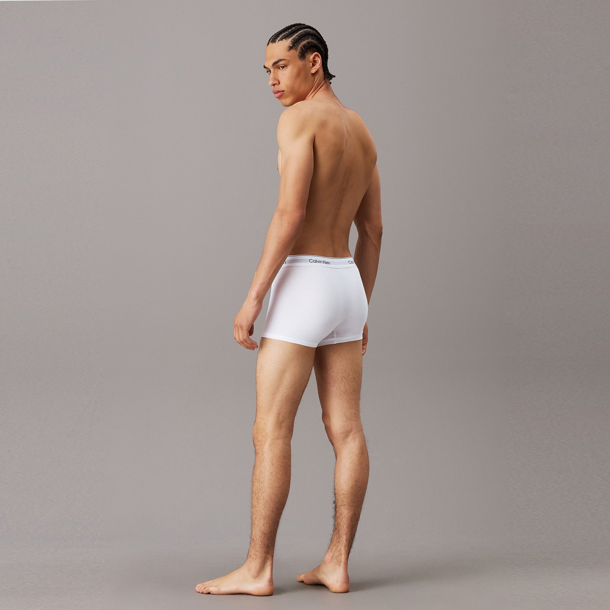 Calvin Klein Trunk 3'lü Erkek Beyaz Boxer