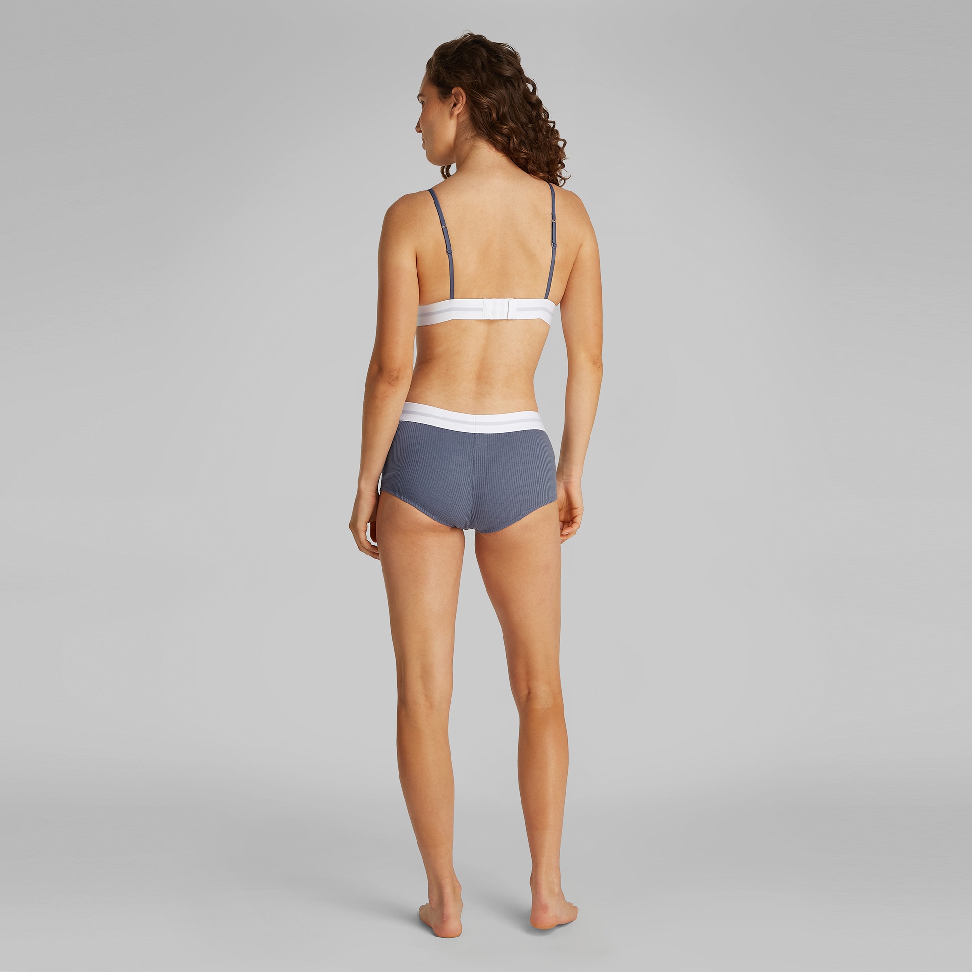 Calvin Klein Üçgen Kadın Mavi Bra