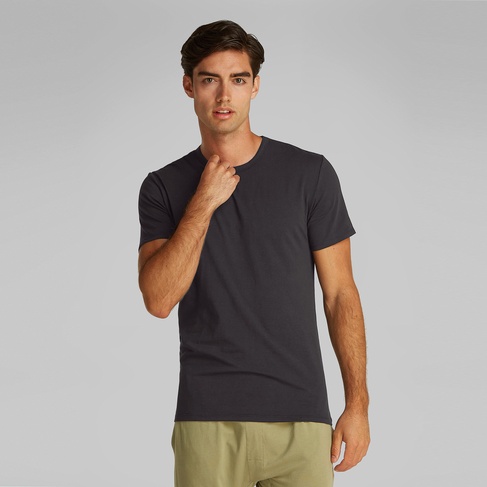  Calvin Klein 3'lü Erkek Siyah T-Shirt