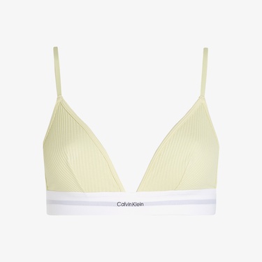  Calvin Klein Unlined Triangle Kadın Yeşil Bra