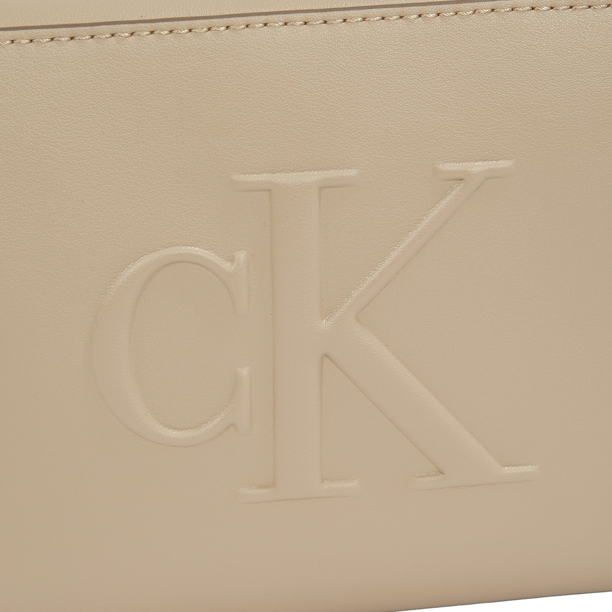 Calvin Klein Sculpted Ew Camera 20 Kadın Bej El Çantası