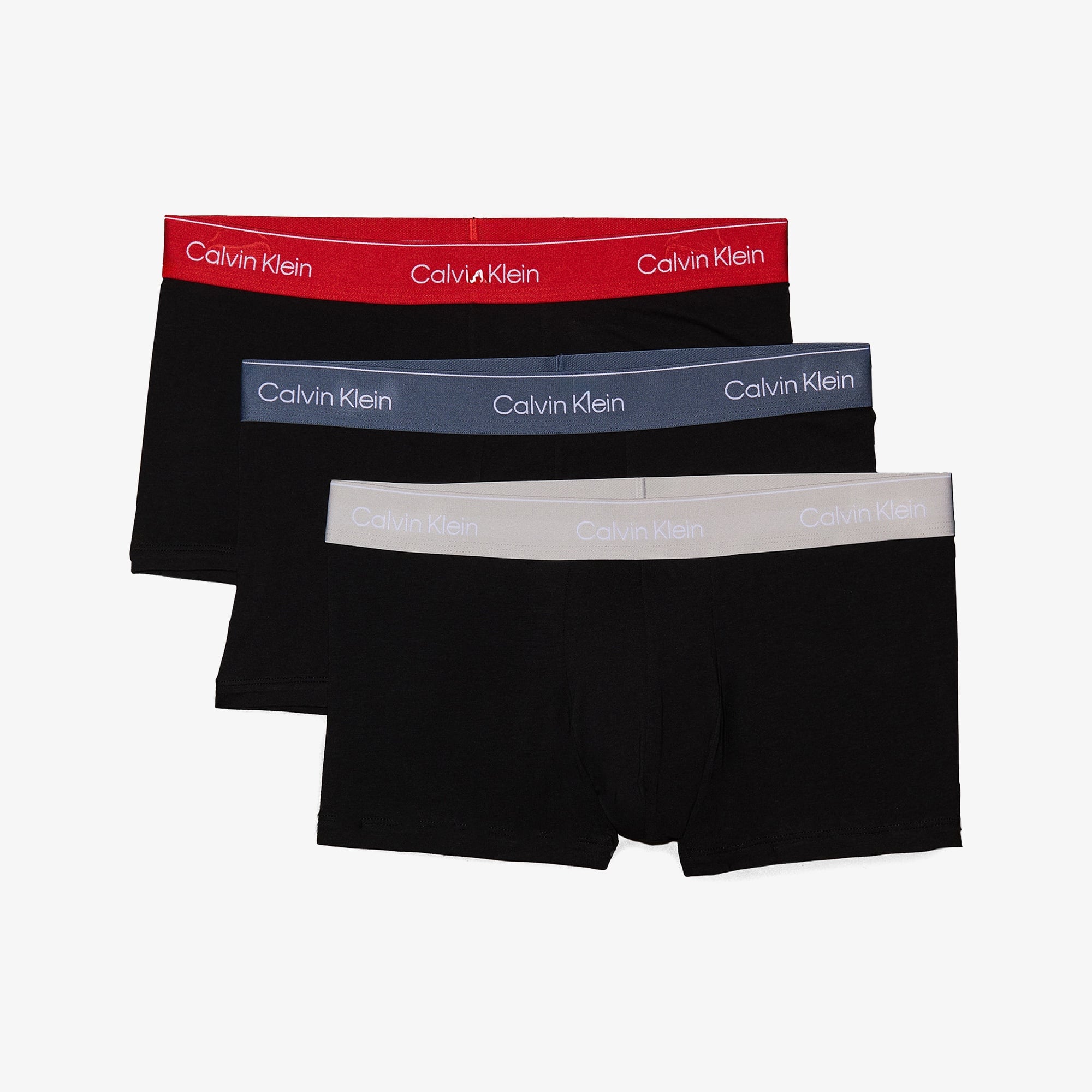 Calvin Klein Low Rise Trunk 3'lü Erkek Siyah Boxer