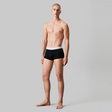  Calvin Klein Low Rise Trunk 3'lü Erkek Siyah Boxer