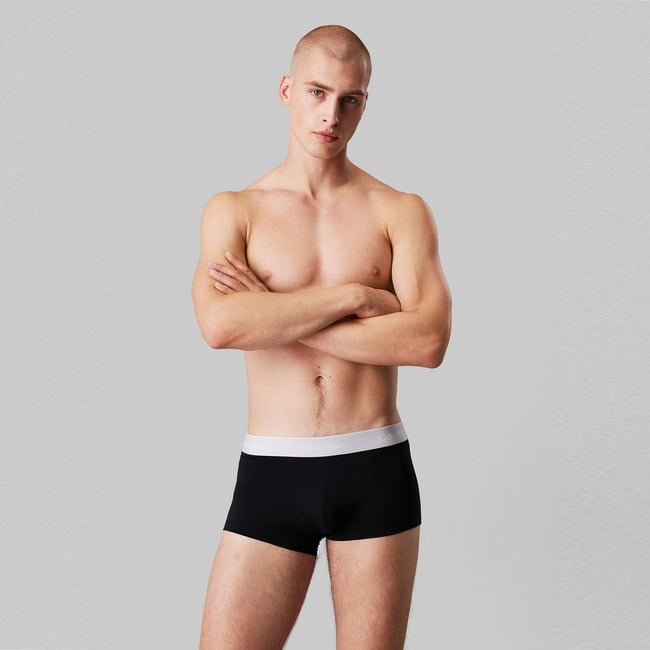  Calvin Klein Low Rise Trunk 3'lü Erkek Siyah Boxer