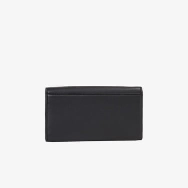  Calvin Klein Sculpted Long Fold Strap Kadın Siyah Cüzdan