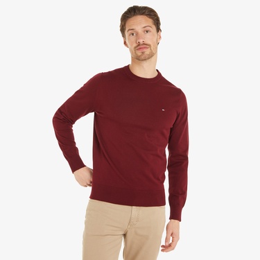  Tommy Hilfiger Erkek Kırmızı Triko