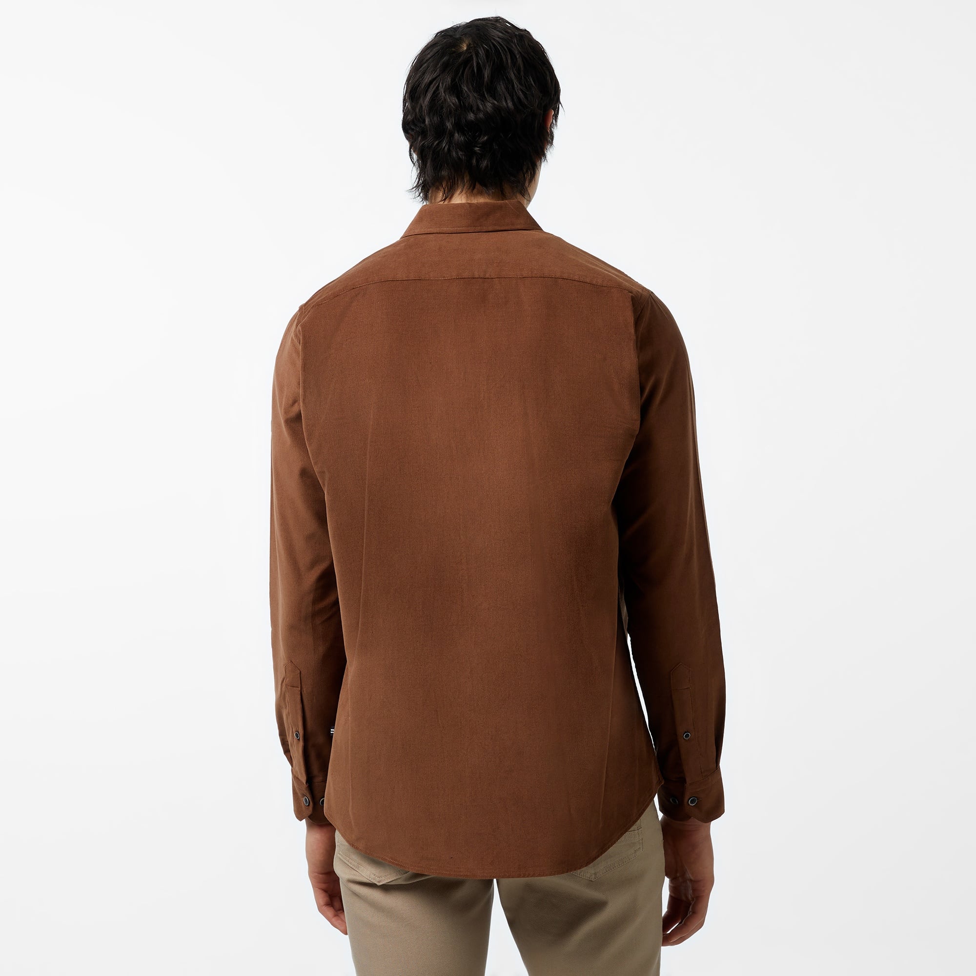 Nautica Erkek Bej Classic Fit Gömlek