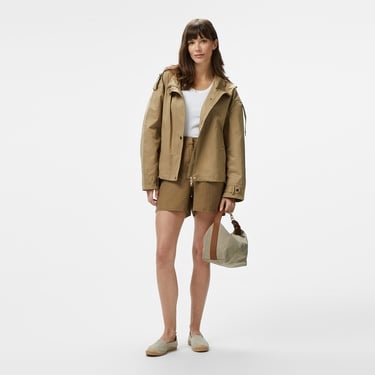  Nautica Kadın Kahverengi Regular Fit Dik Yaka Mont