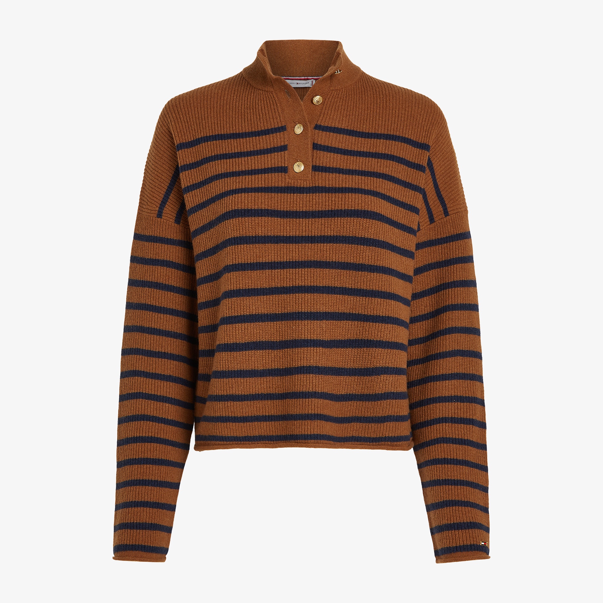 Tommy Hilfiger Kadın Kahverengi Polo