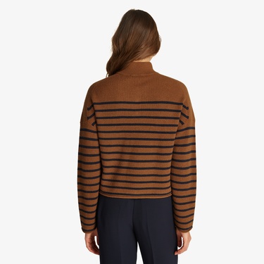  Tommy Hilfiger Kadın Kahverengi Polo