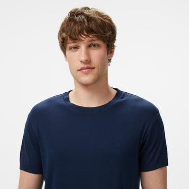  Nautica Erkek Lacivert Regular Fit T-Shirt
