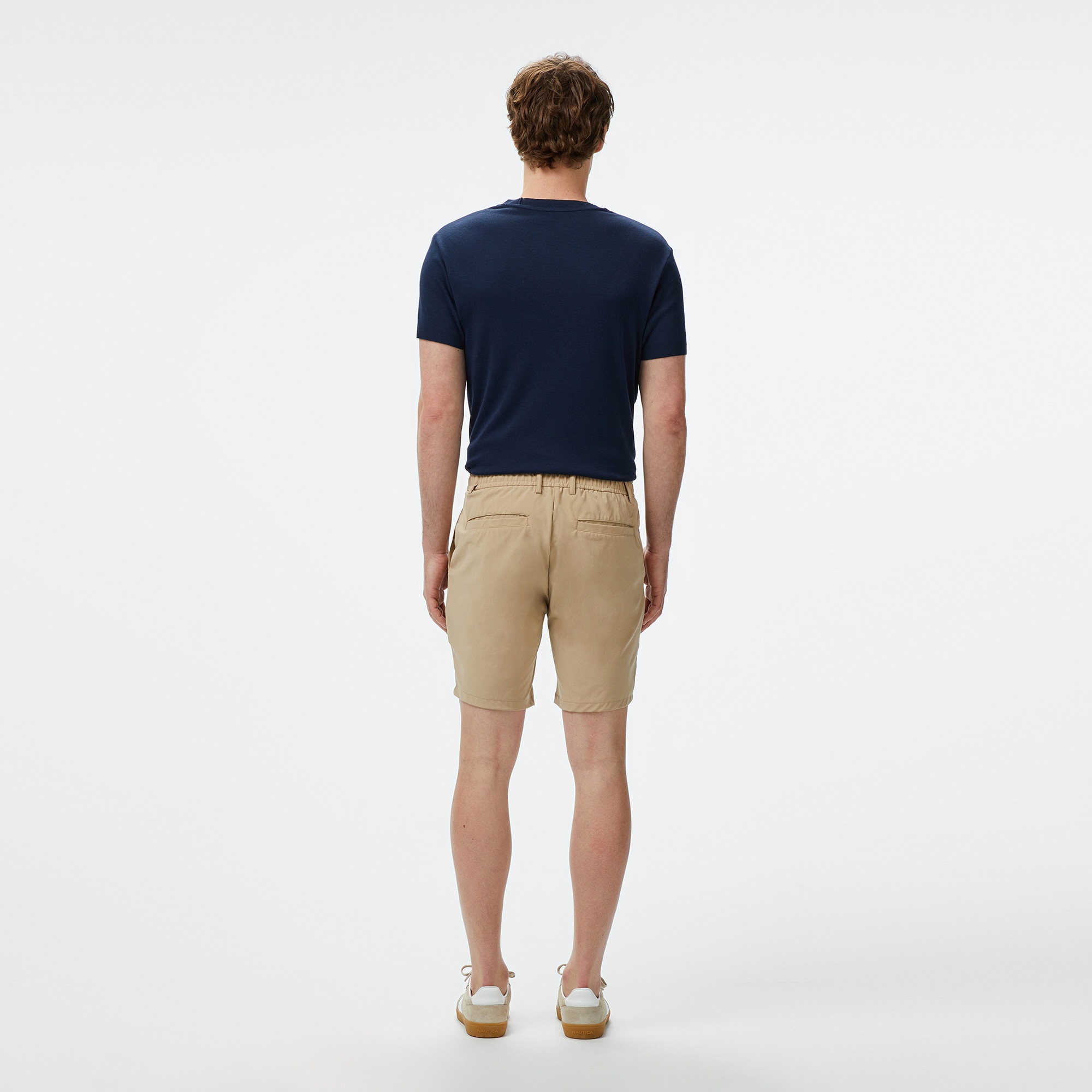 Nautica Erkek Bej Jogger Şort