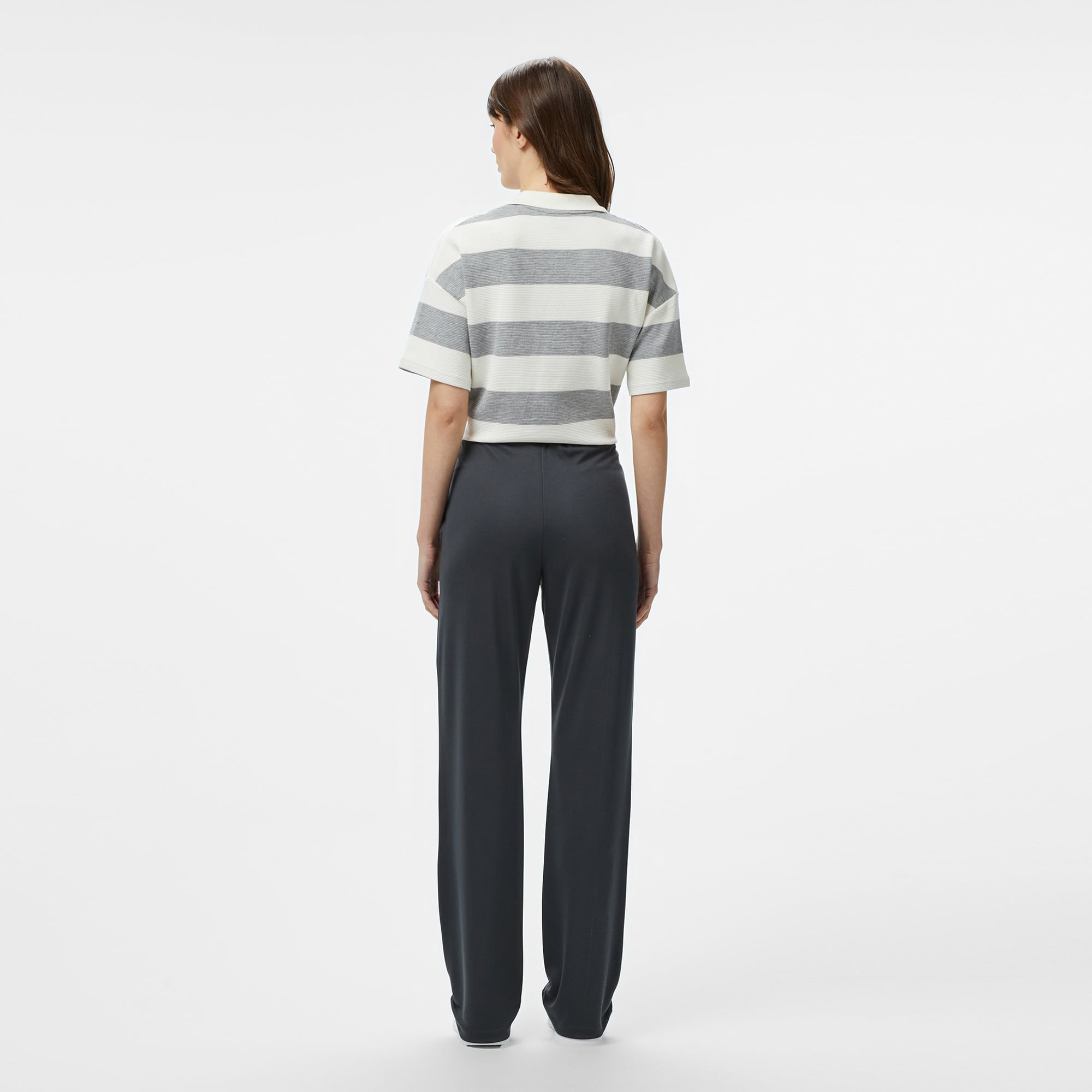 Nautica Kadın Gri Regular Fit Eşofman Altı