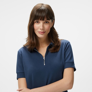  Nautica Kadın Lacivert Regular Fit Elbise