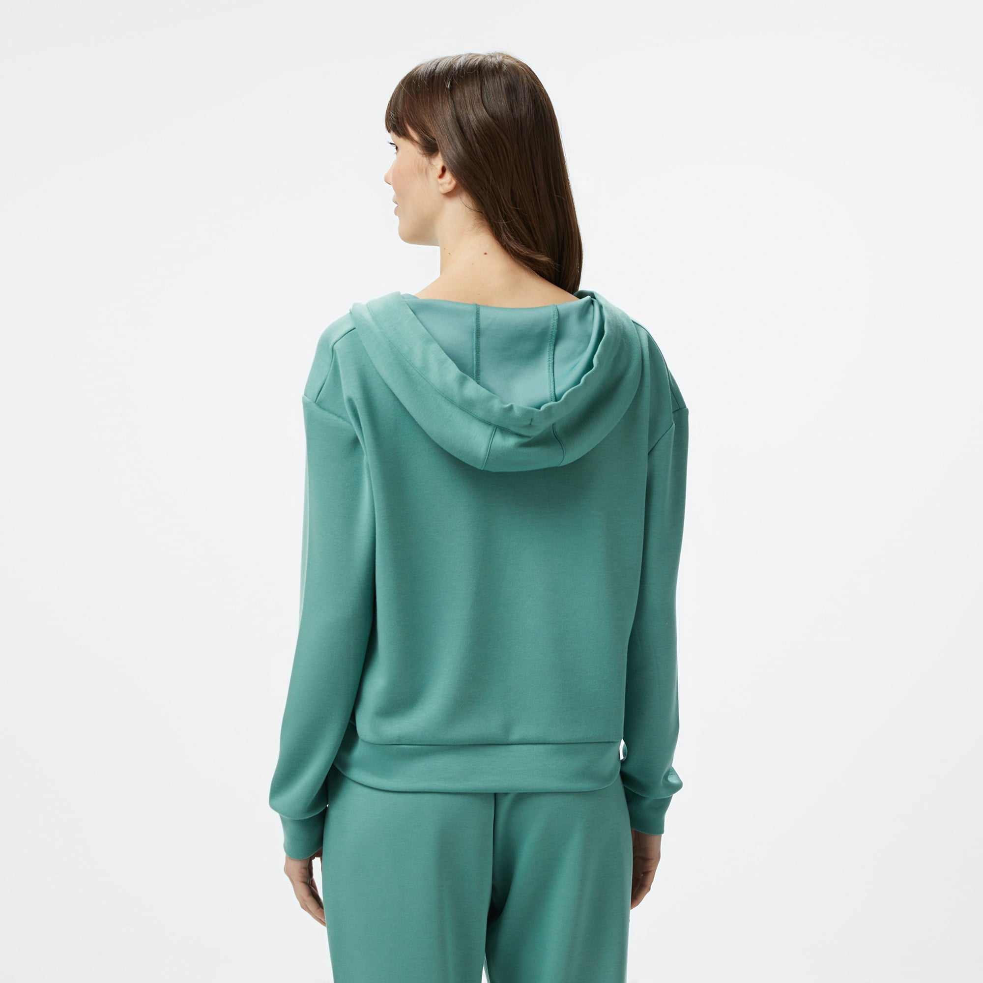 Nautica Kadın Yeşil Regular Fit Kapüşonlu Sweatshirt