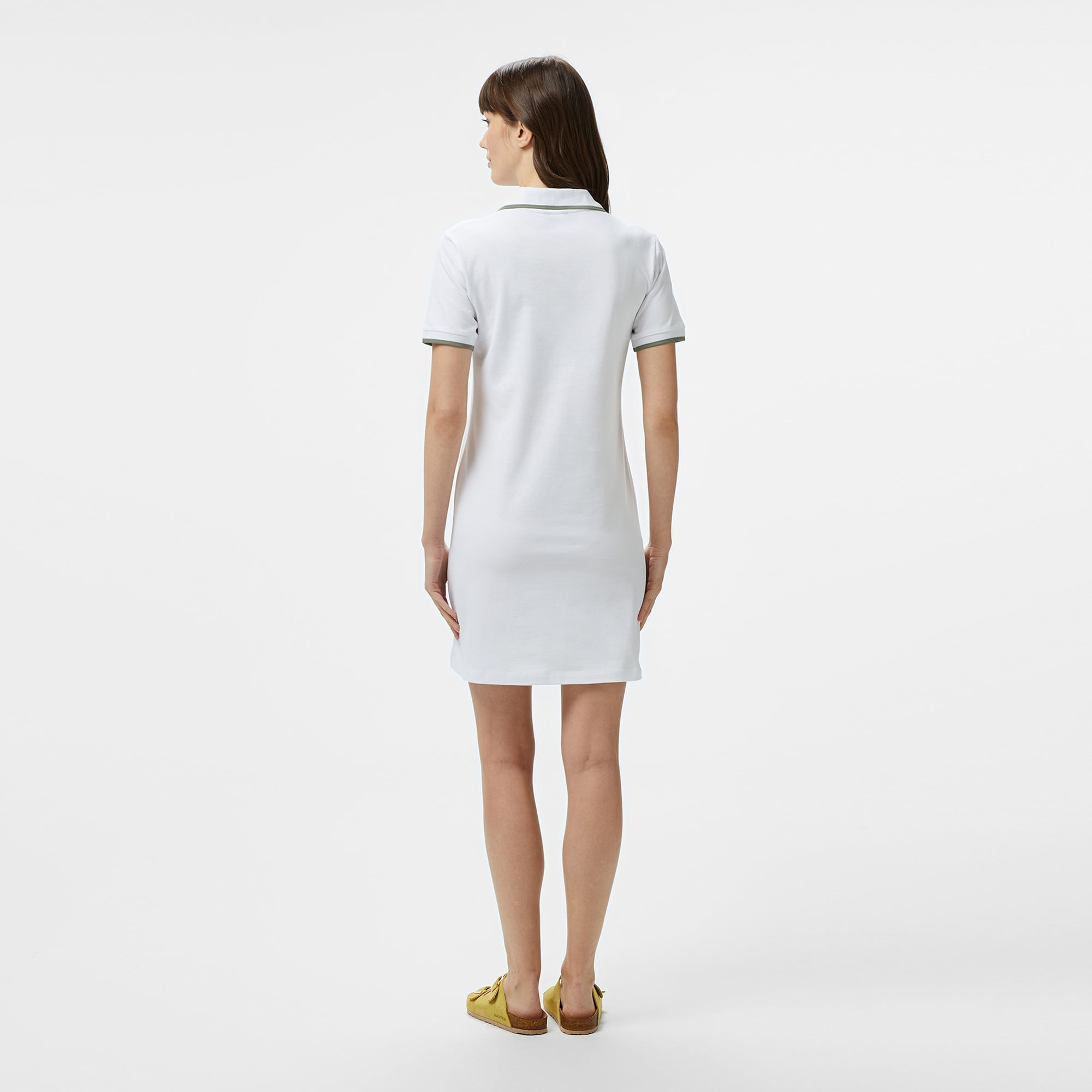 Nautica Kadın Beyaz Regular Fit Elbise