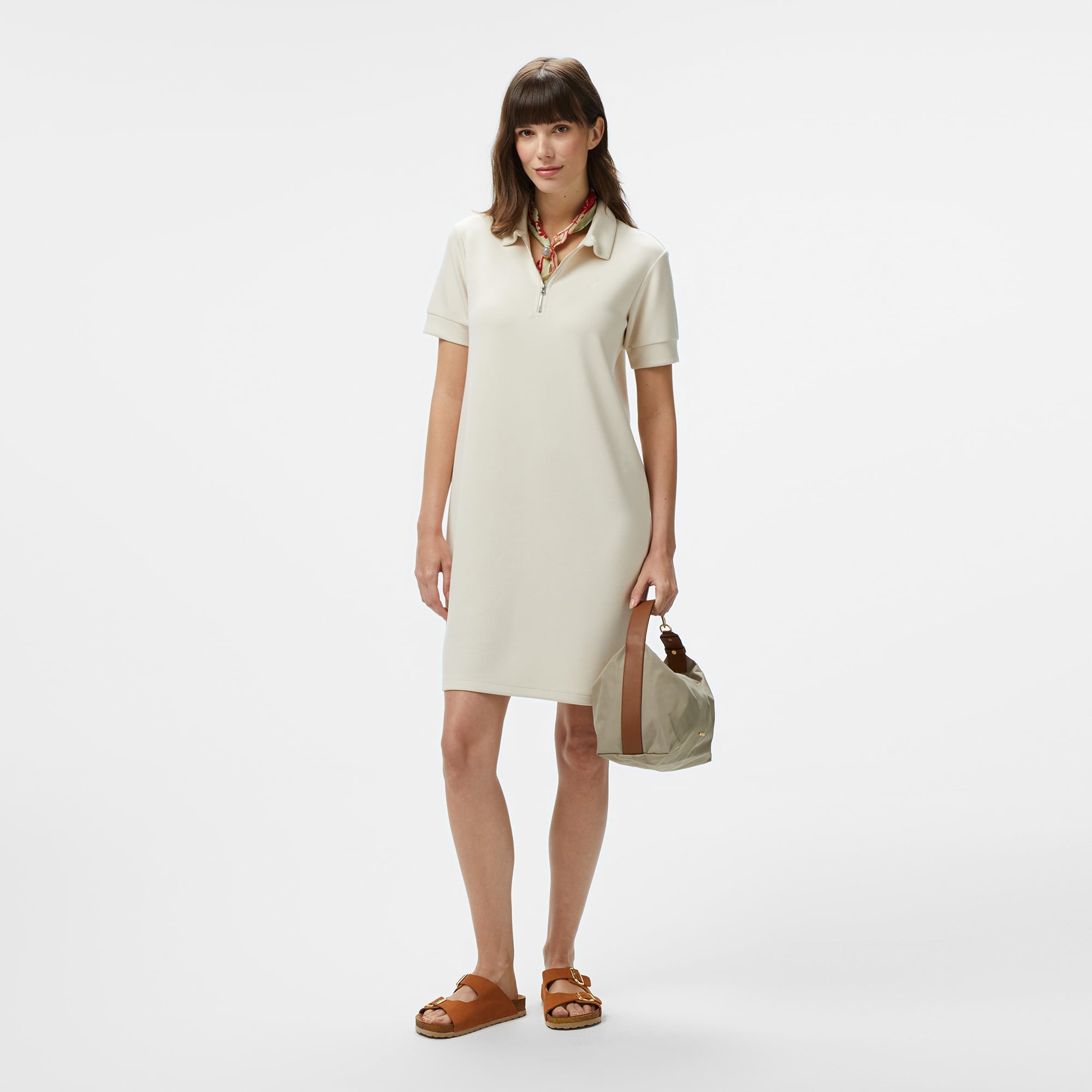 Nautica Kadın Krem Rengi Regular Fit Elbise