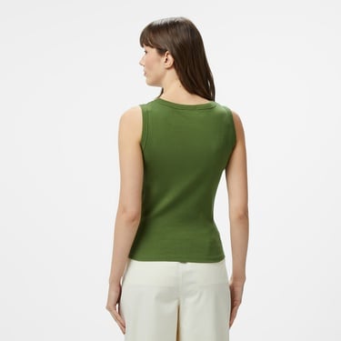  Nautica Kadın Yeşil Slim Fit T-Shirt