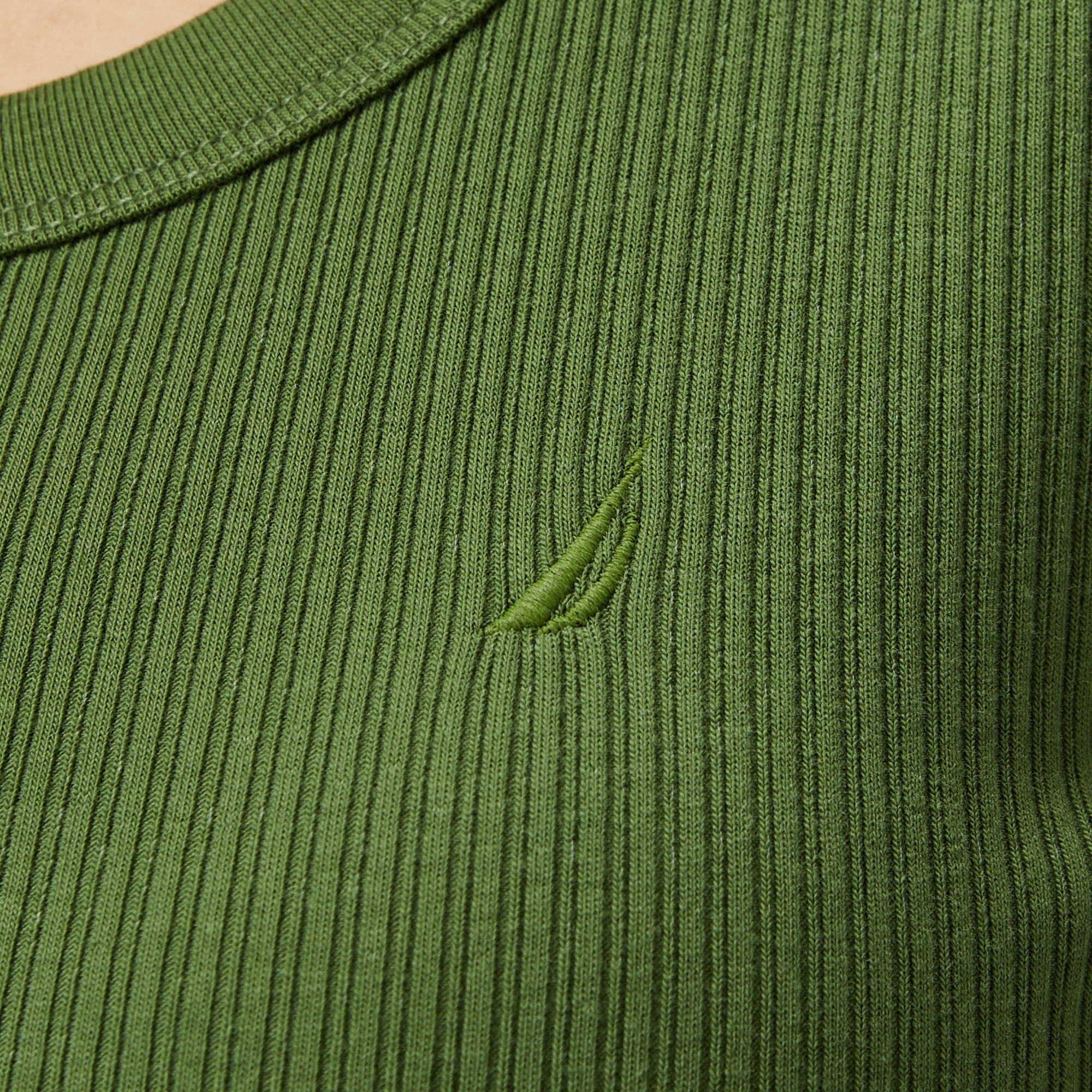 Nautica Kadın Yeşil Slim Fit T-Shirt