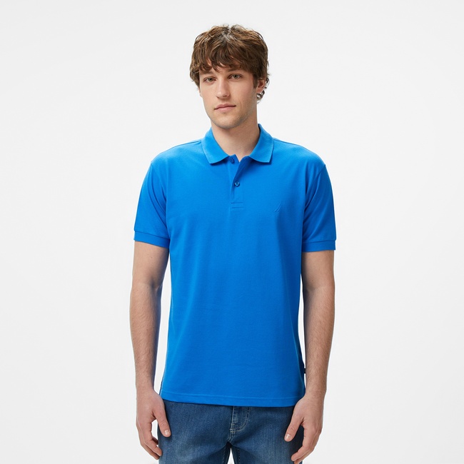  Nautica Erkek Mavi Classic Fit Polo