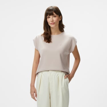  Nautica Kadın Pembe Regular Fit T-Shirt