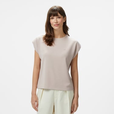  Nautica Kadın Pembe Regular Fit T-Shirt