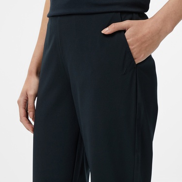  Nautica Kadın Siyah Relaxed Fit Pantolon