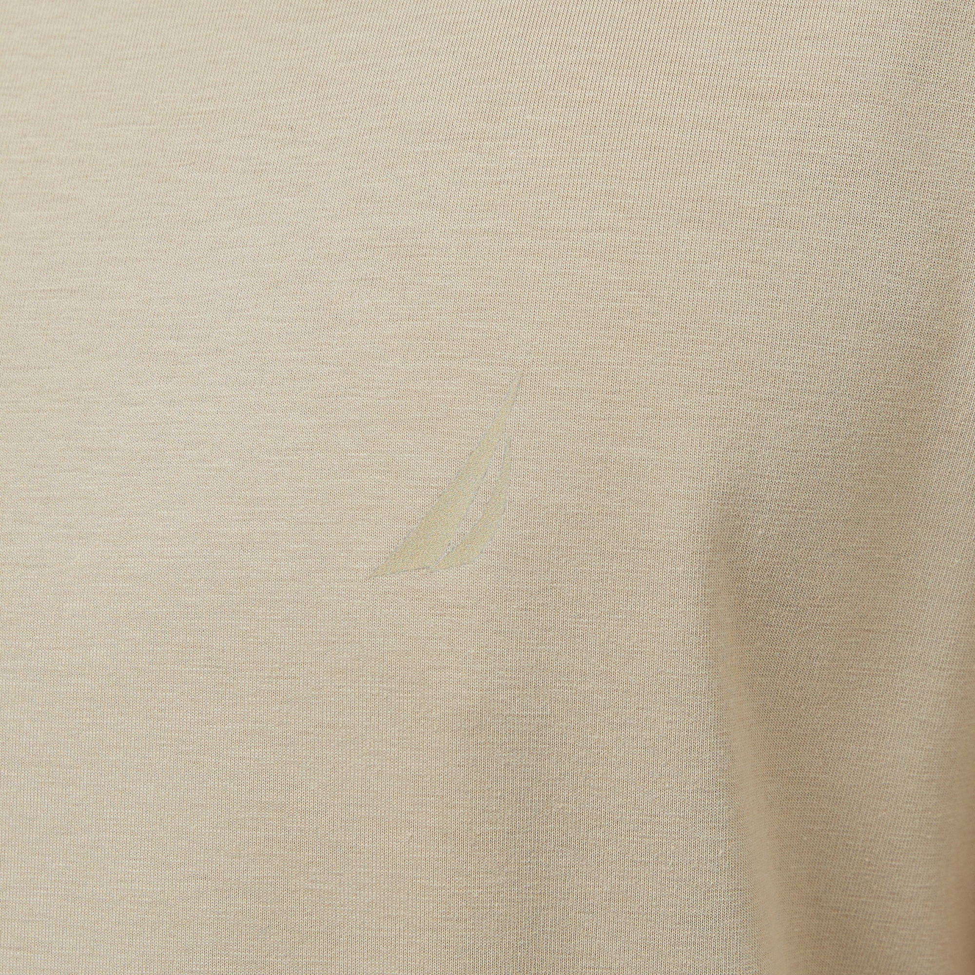 Nautica Erkek Bej Regular Fit T-Shirt