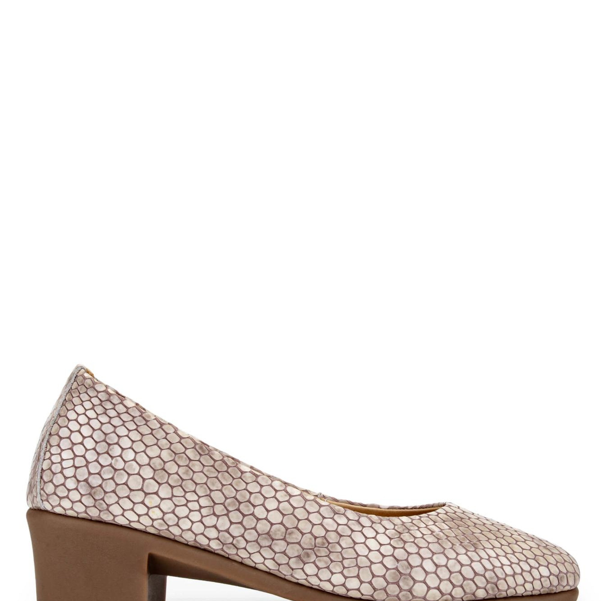 Tamer Tanca Kadın Hakiki Deri Vizon Rugan Topuklu Ayakkabı