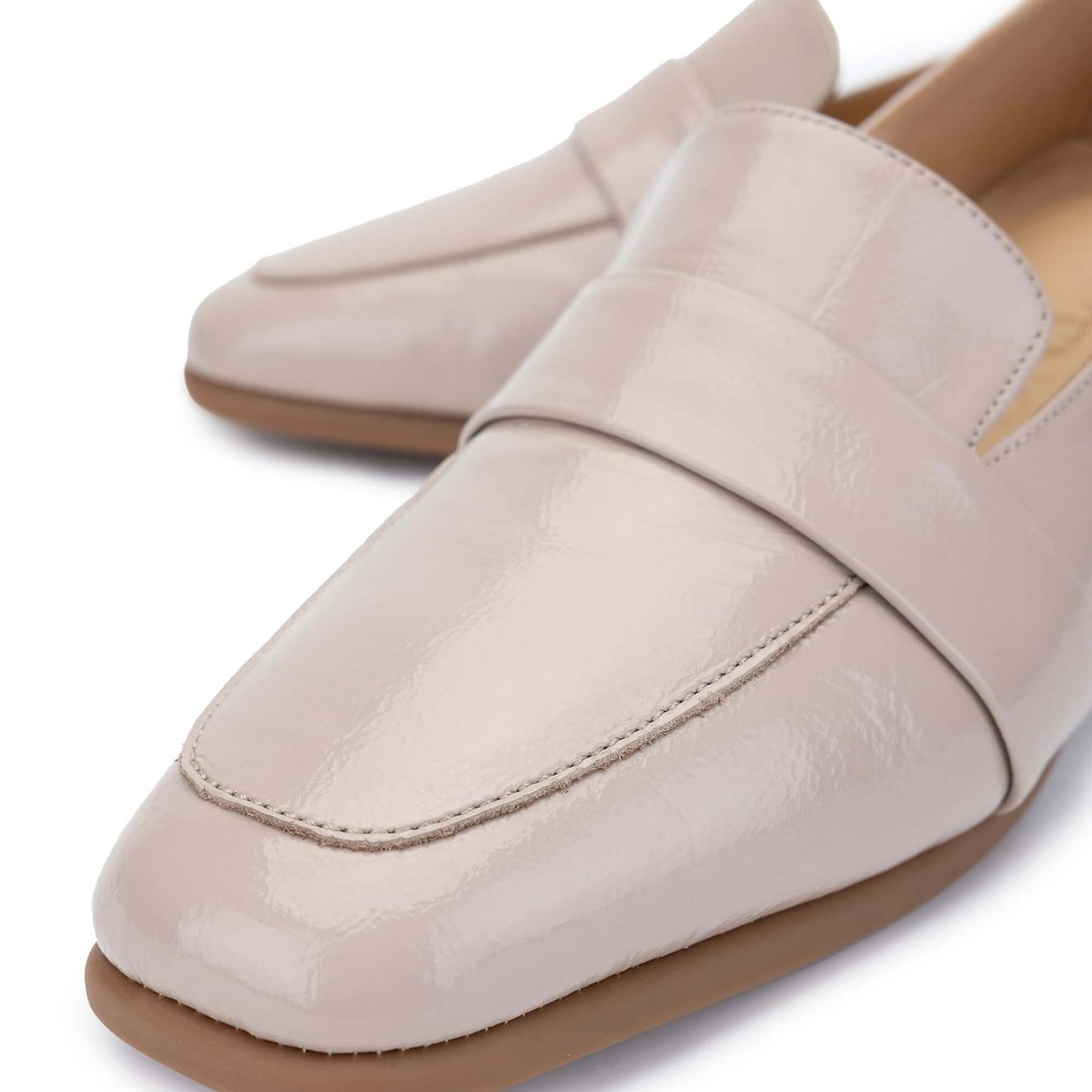 Tamer Tanca Kadın Hakiki Deri Vizon Rugan Topuklu Ayakkabı