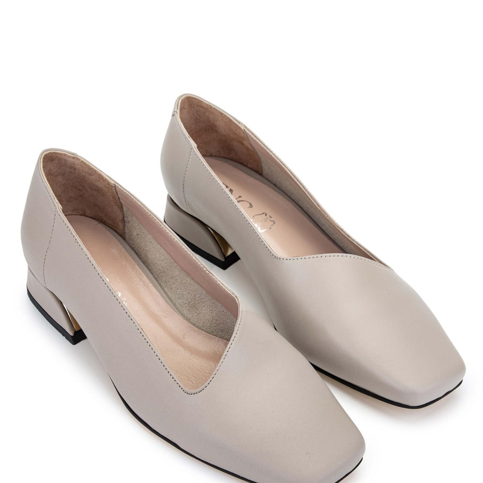 Tamer Tanca Kadın Hakiki Deri Vizon Topuklu Ayakkabı