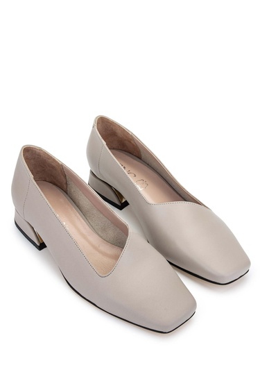  Tamer Tanca Kadın Hakiki Deri Vizon Topuklu Ayakkabı