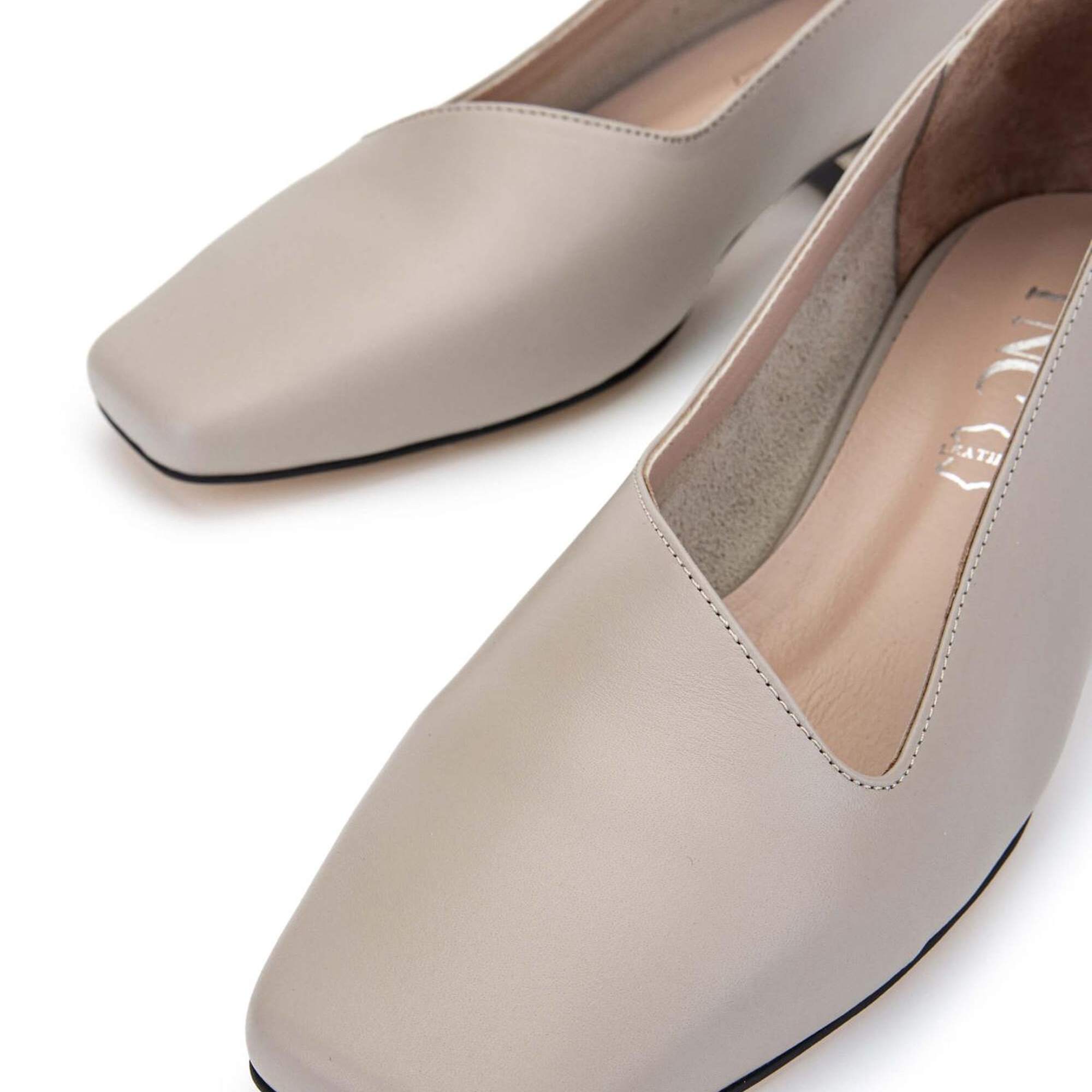 Tamer Tanca Kadın Hakiki Deri Vizon Topuklu Ayakkabı