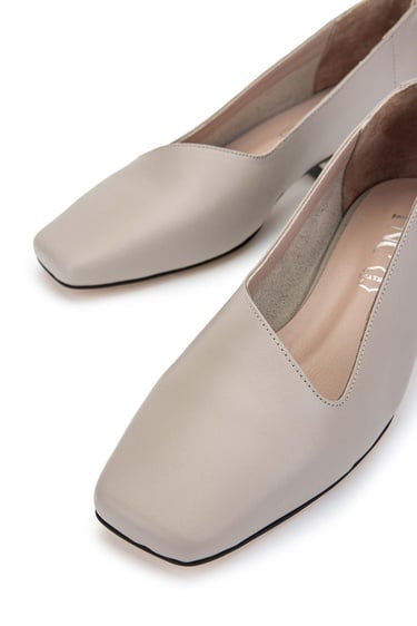  Tamer Tanca Kadın Hakiki Deri Vizon Topuklu Ayakkabı