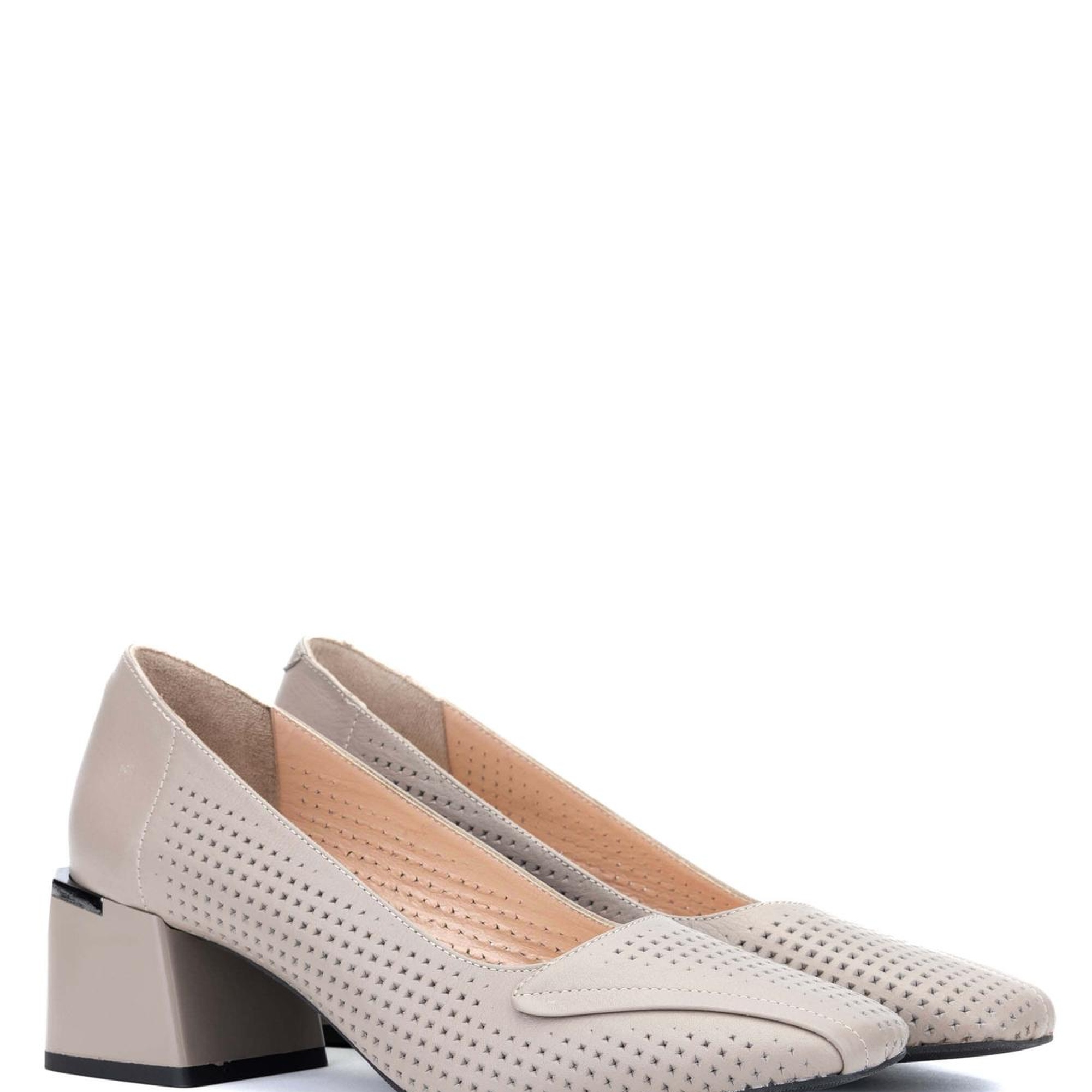 Tamer Tanca Kadın Hakiki Deri Vizon Topuklu Ayakkabı