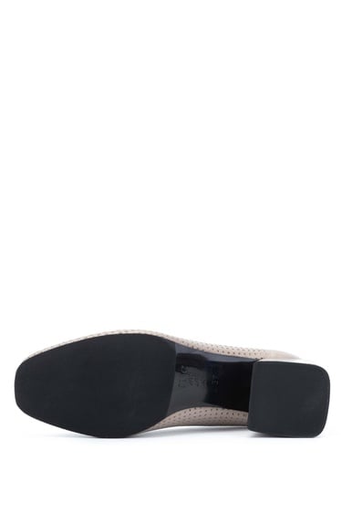  Tamer Tanca Kadın Hakiki Deri Vizon Topuklu Ayakkabı