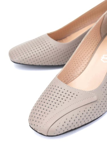  Tamer Tanca Kadın Hakiki Deri Vizon Topuklu Ayakkabı