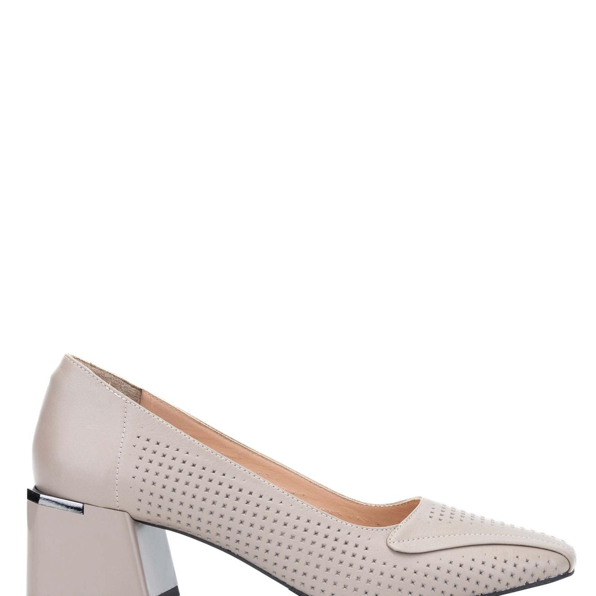 Tamer Tanca Kadın Hakiki Deri Vizon Topuklu Ayakkabı