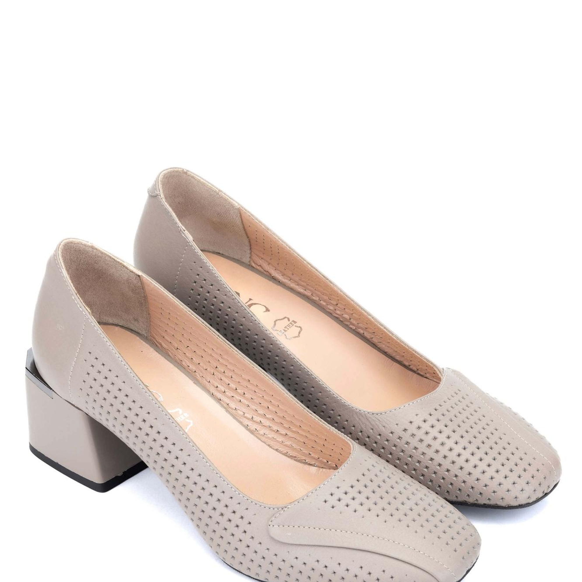 Tamer Tanca Kadın Hakiki Deri Vizon Topuklu Ayakkabı